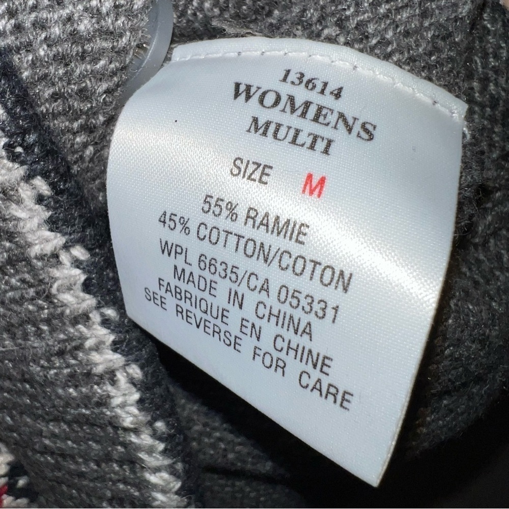 Woolrich Women’s Red And Gray Button Front Cardig… - image 4